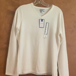 NWT Croft&Barrow Sweater Off White Size M
